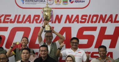 Jabar Juara Umum Kejurnas Squash 2025, Kabupaten Bekasi Jadi Pilar Kemenangan